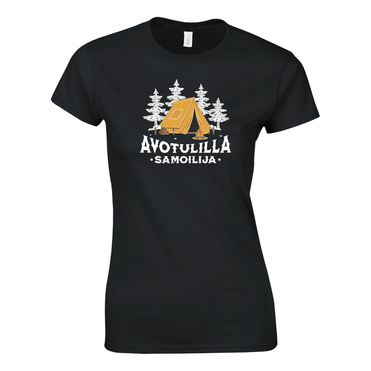 Avotulilla - Naisten T-paita – tuotekuva