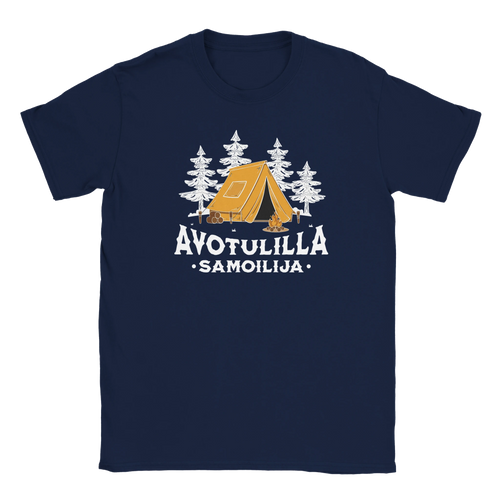 Avotulilla - Miesten t-paita – tuotekuva