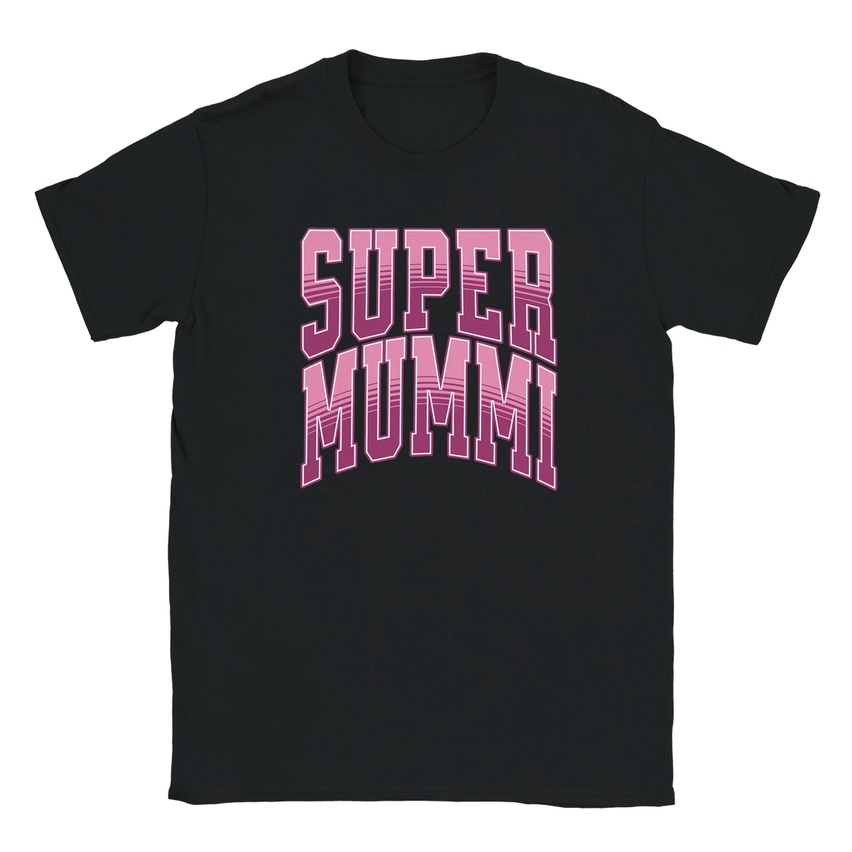 Super Mummi - Unisex T-paita – tuotekuva