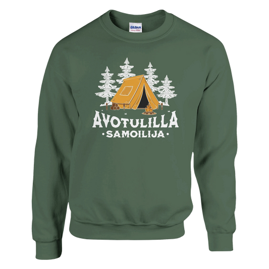 Avotulilla - Collegepaita – tuotekuva