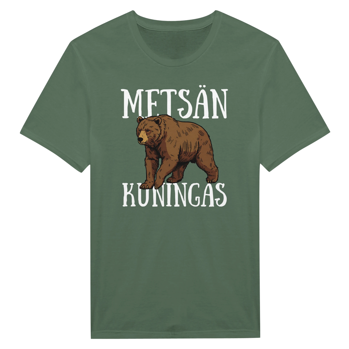 Metsän Kuningas - Miesten T-paita – tuotekuva