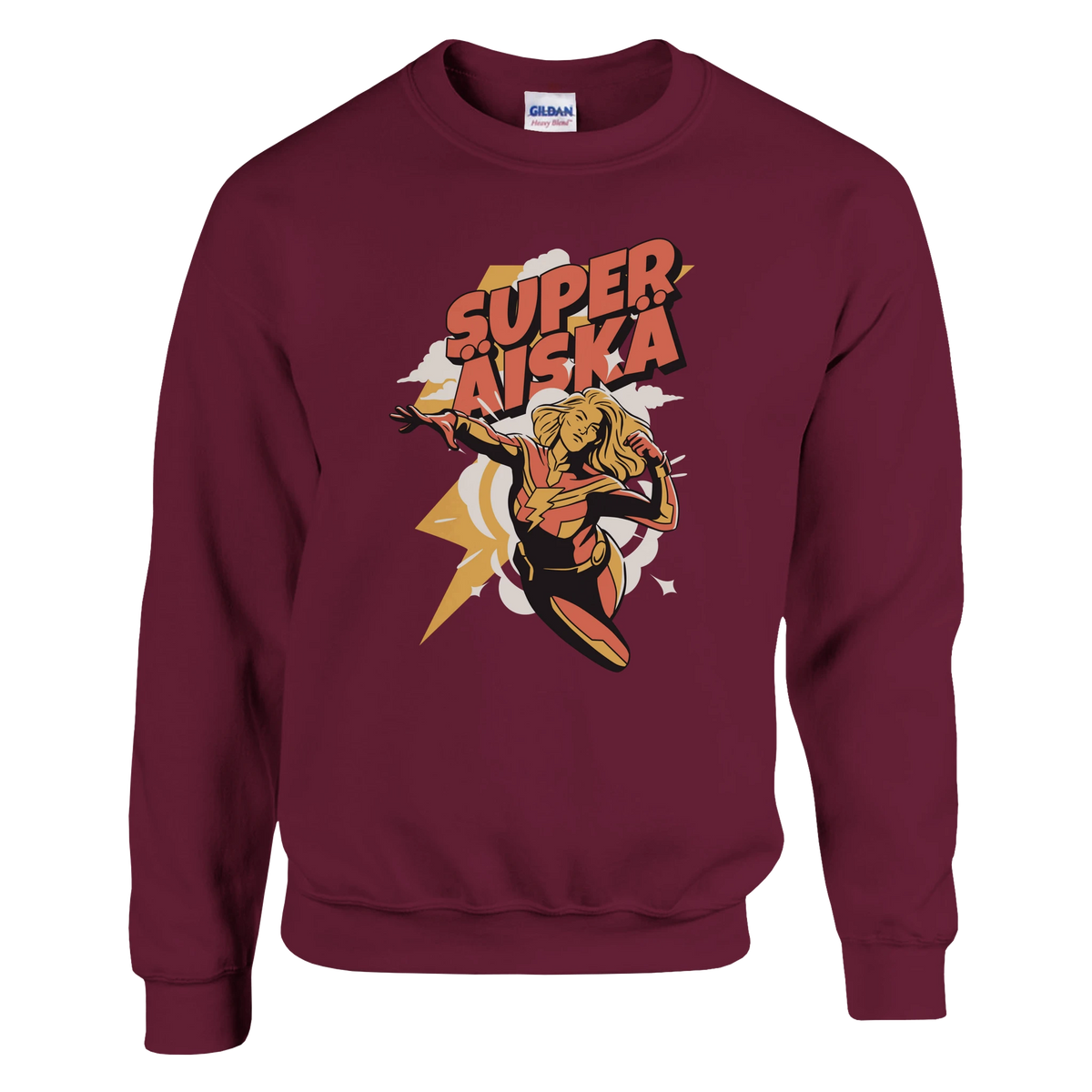SUPER ÄISKÄ - Collegepaita – tuotekuva