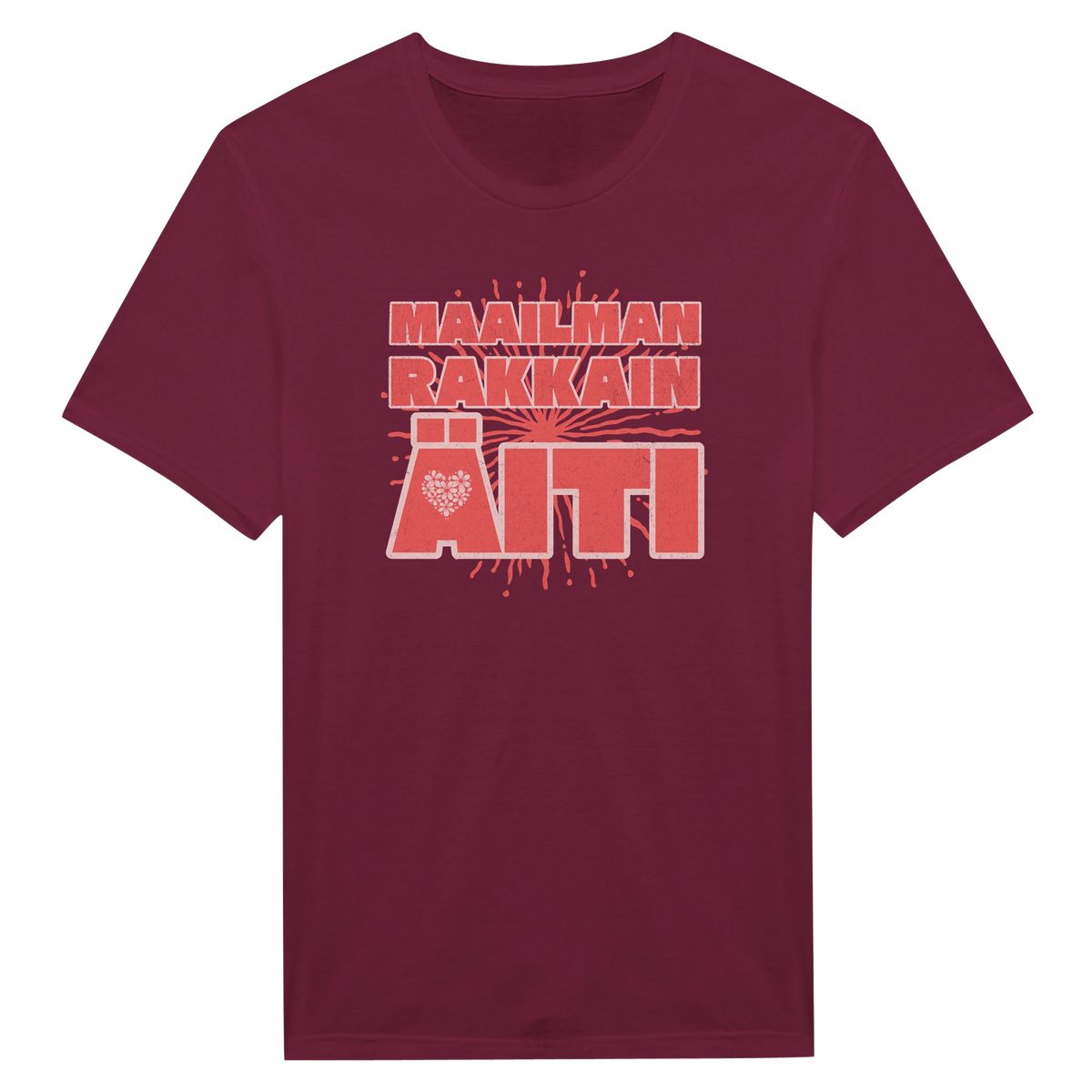 Maailman Rakkain Äiti - Unisex T-paita – tuotekuva
