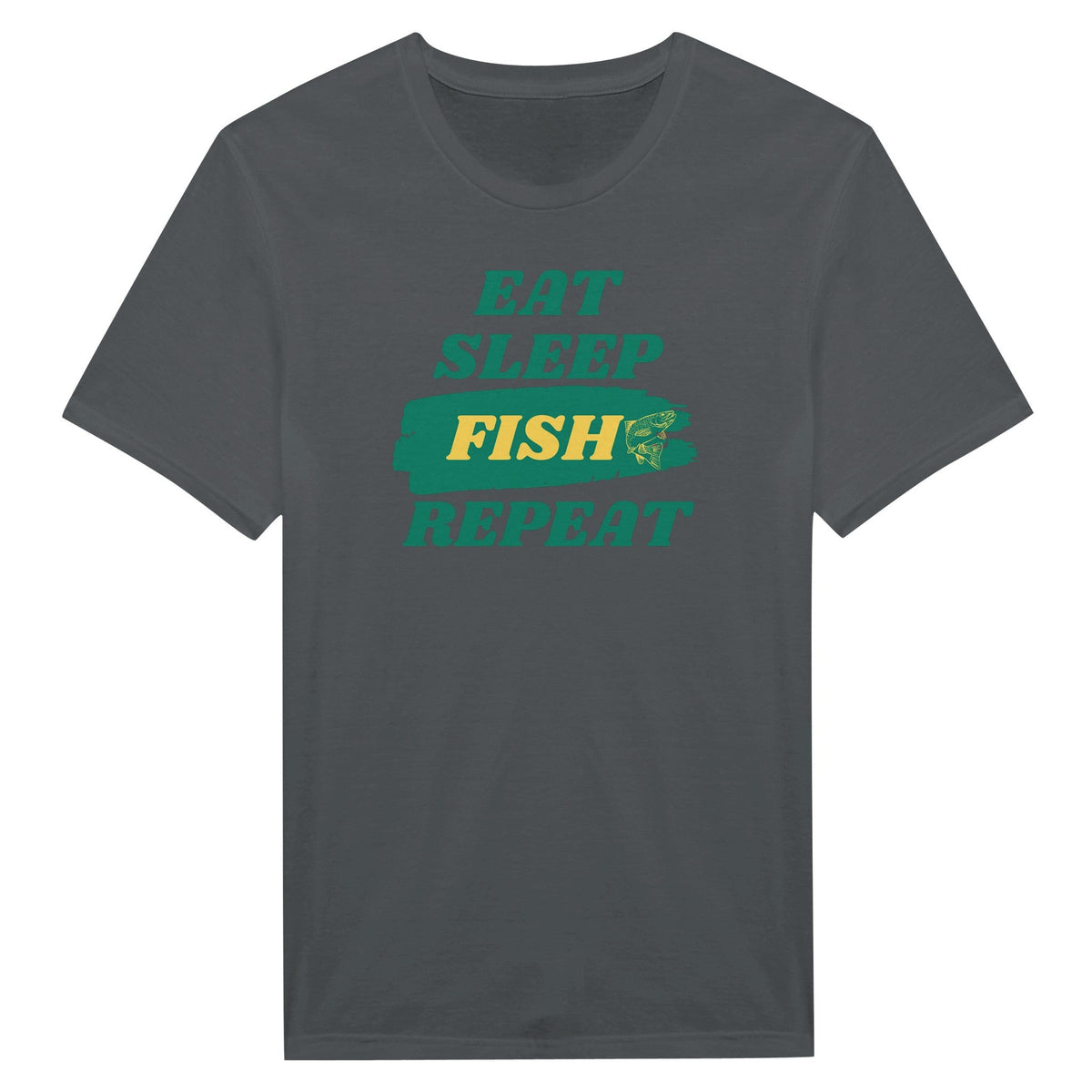 Eat Sleep Fish Repeat - Miesten T - paita - Mun Paita