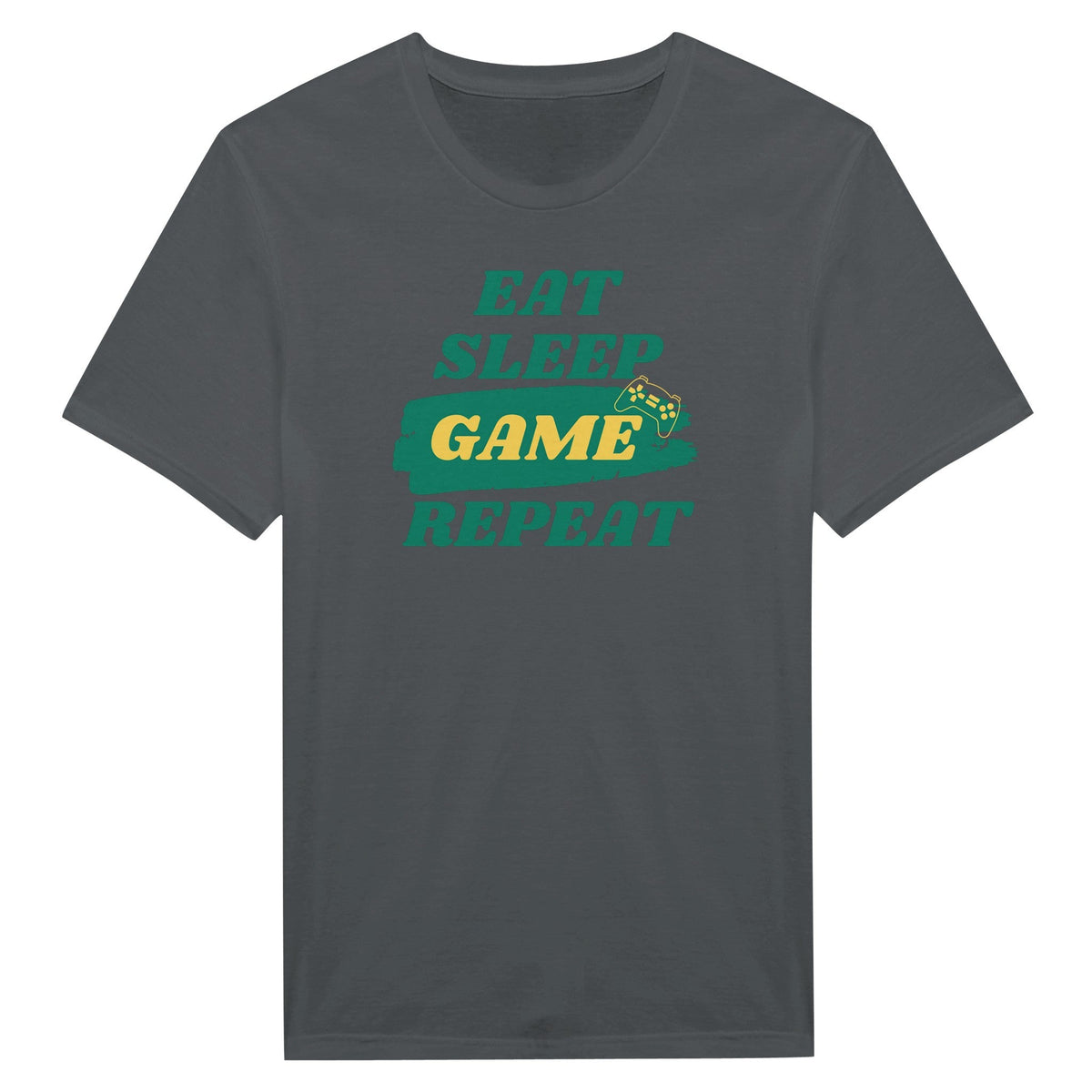 Eat Sleep Game Repeat - Miesten T - paita - Mun Paita