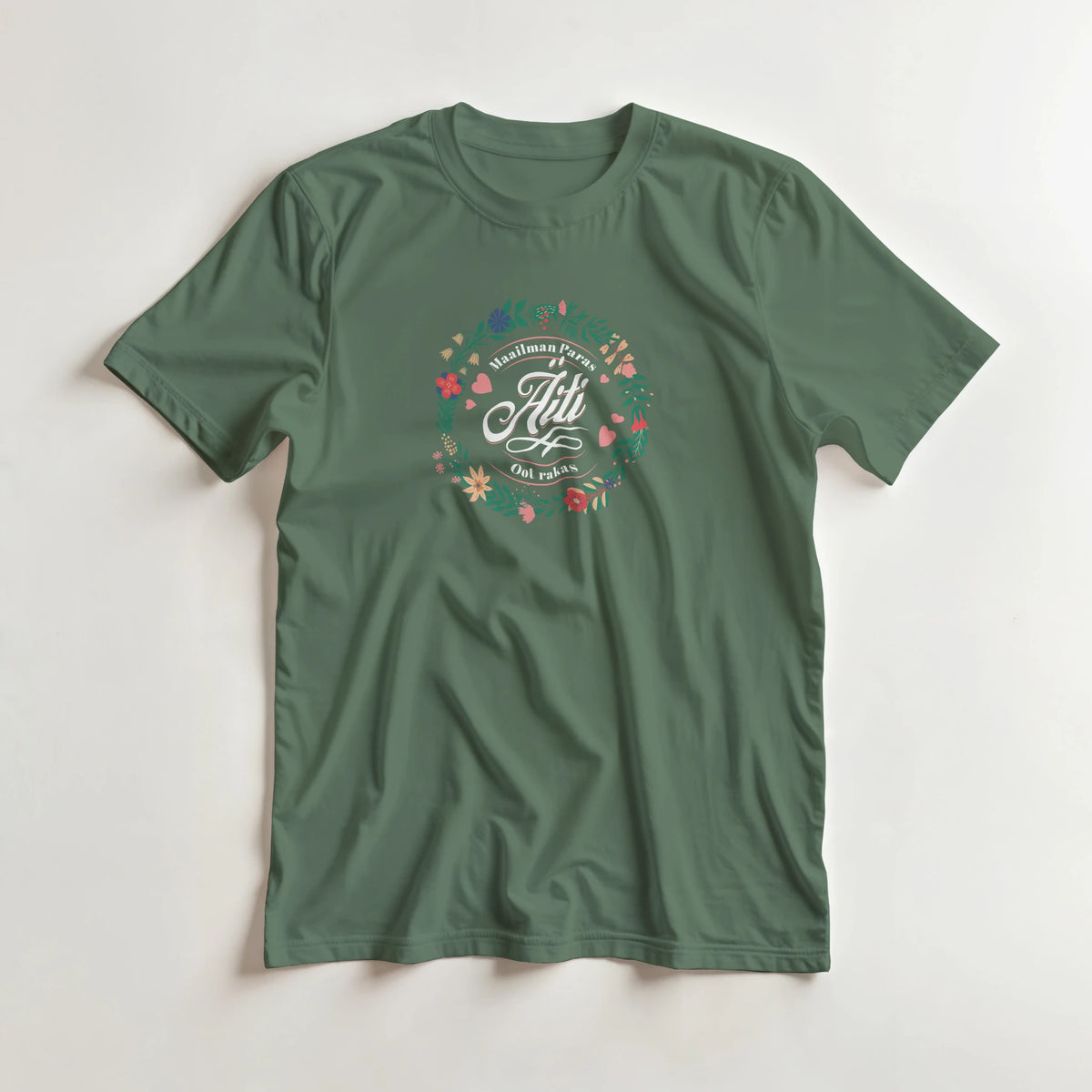 Maailman Paras Äiti - 3XL - 5XL T-paita – tuotekuva
