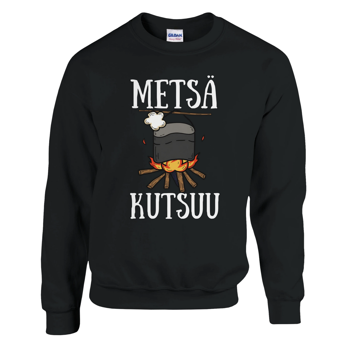 Metsä kutsuu (pakki edition) - Collegepaita – tuotekuva