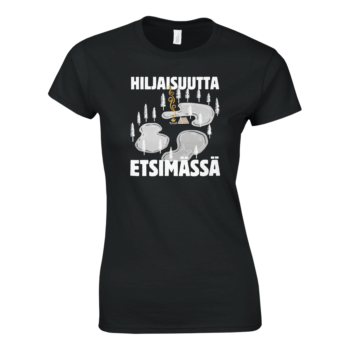 Hiljaisuutta etsimässä - Naisten T-paita – tuotekuva