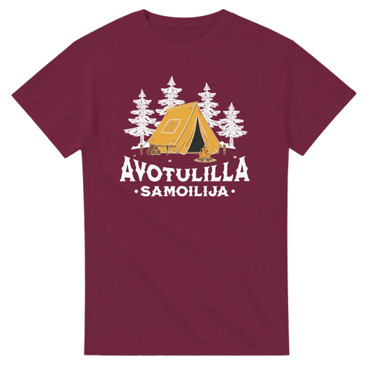 Avotulilla - 3XL - 5XL T-paita – tuotekuva