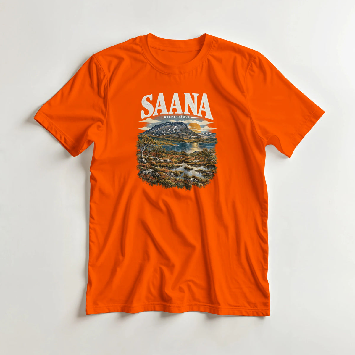 Saana Kilpisjärvi - 3XL - 5XL T-paita – tuotekuva
