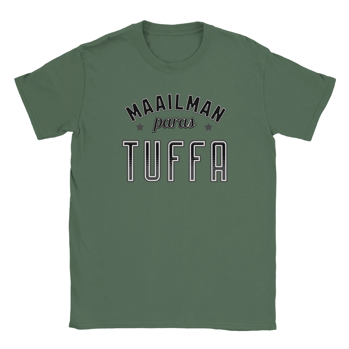 Maailman Paras Tuffa - Miesten T-paita – tuotekuva