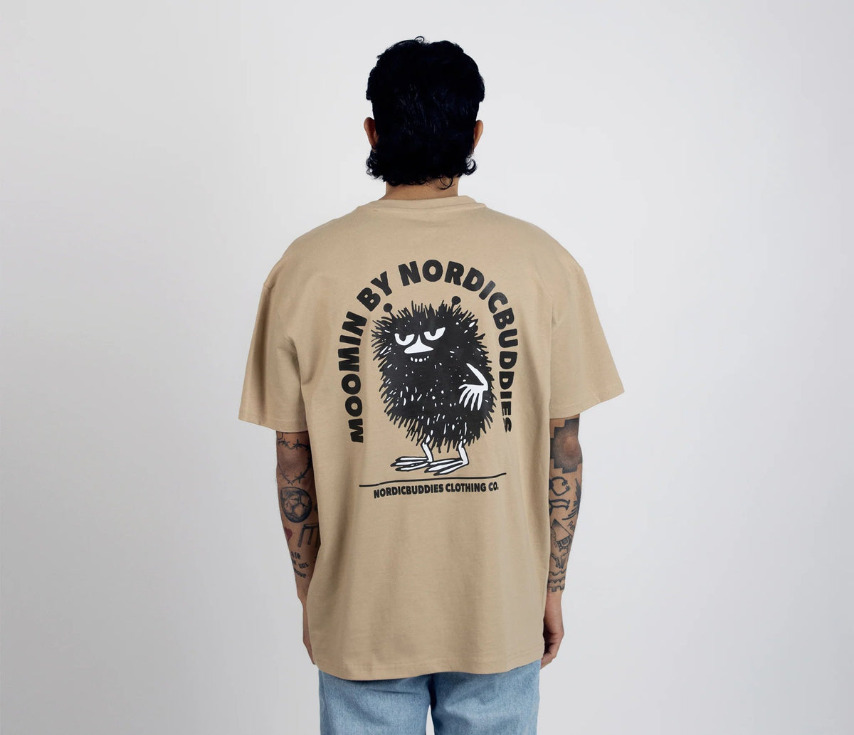 Haisuli suunnittelee T - paita Unisex - Beige - Mun Paita