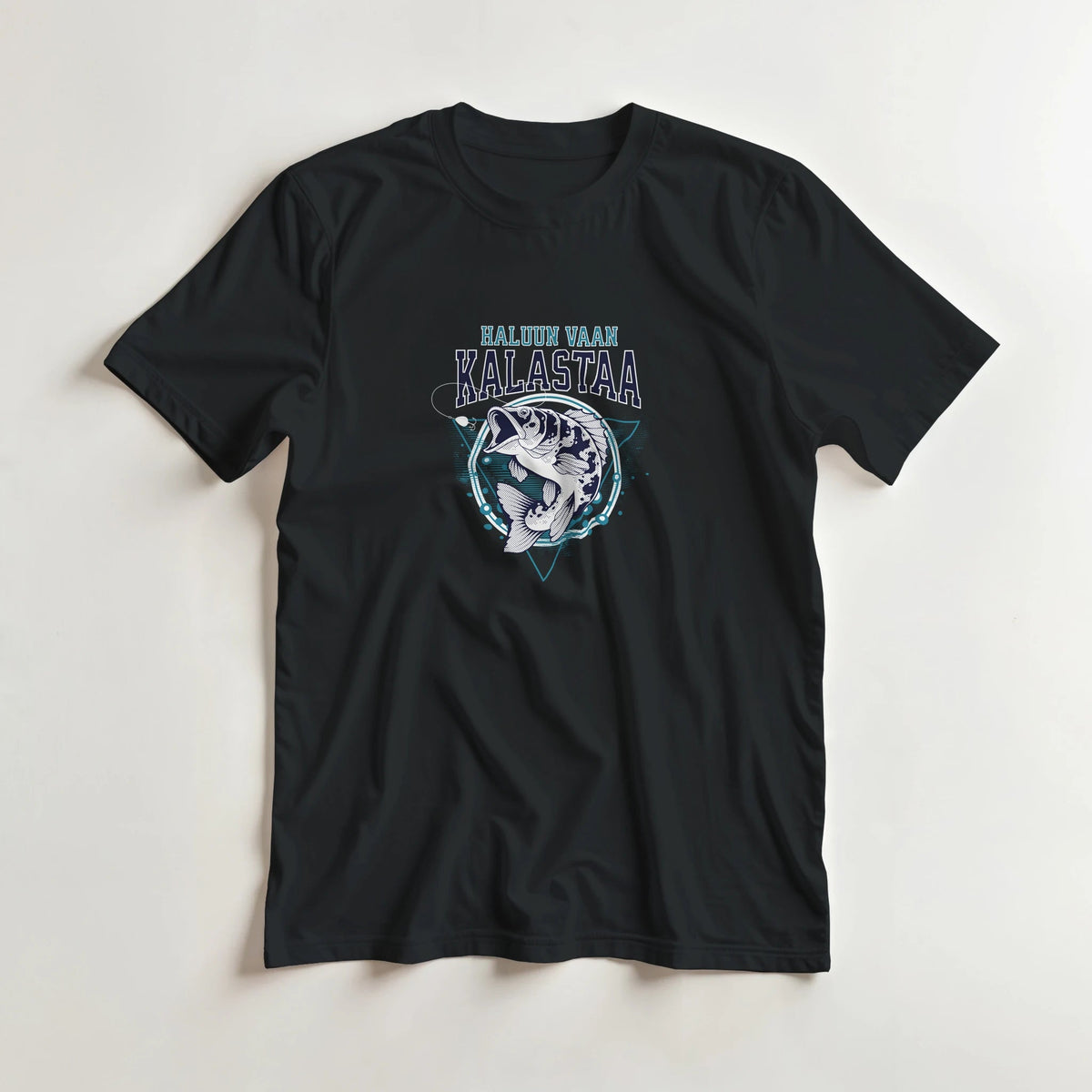 Haluun Vaan Kalastaa - 3XL - 5XL T - paita - Mun Paita