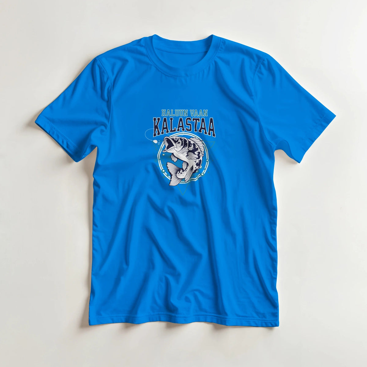 Haluun Vaan Kalastaa - 3XL - 5XL T - paita - Mun Paita