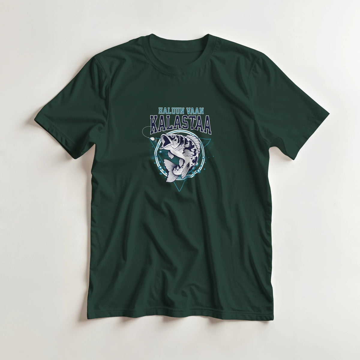 Haluun Vaan Kalastaa - 3XL - 5XL T - paita - Mun Paita