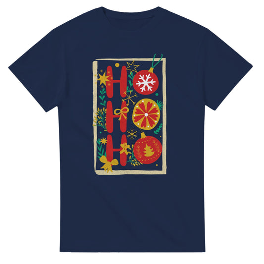 HO HO HO - Jouluinen T - paita - 3XL - 5XL - Mun Paita