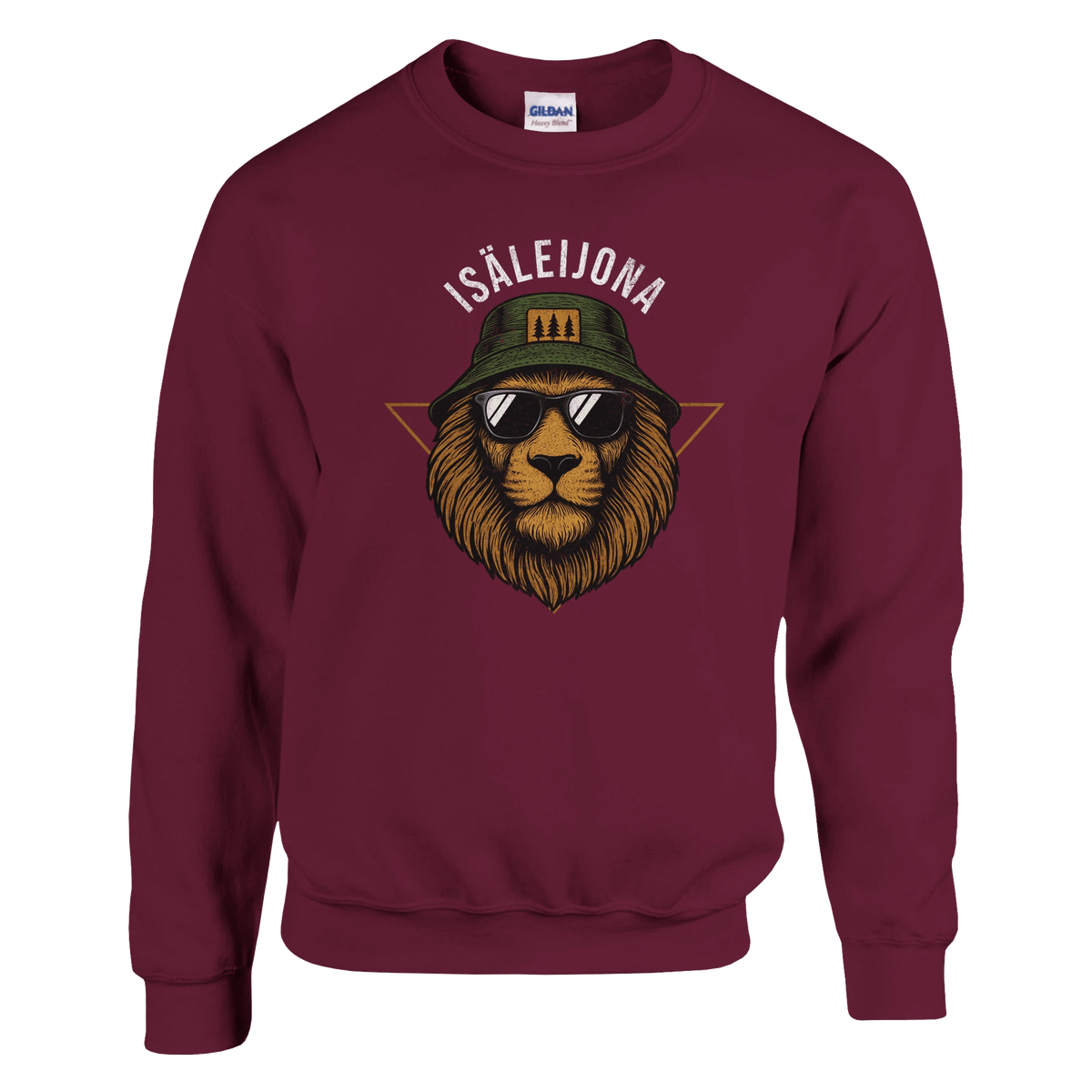 Isäleijona - Collegepaita - Mun Paita