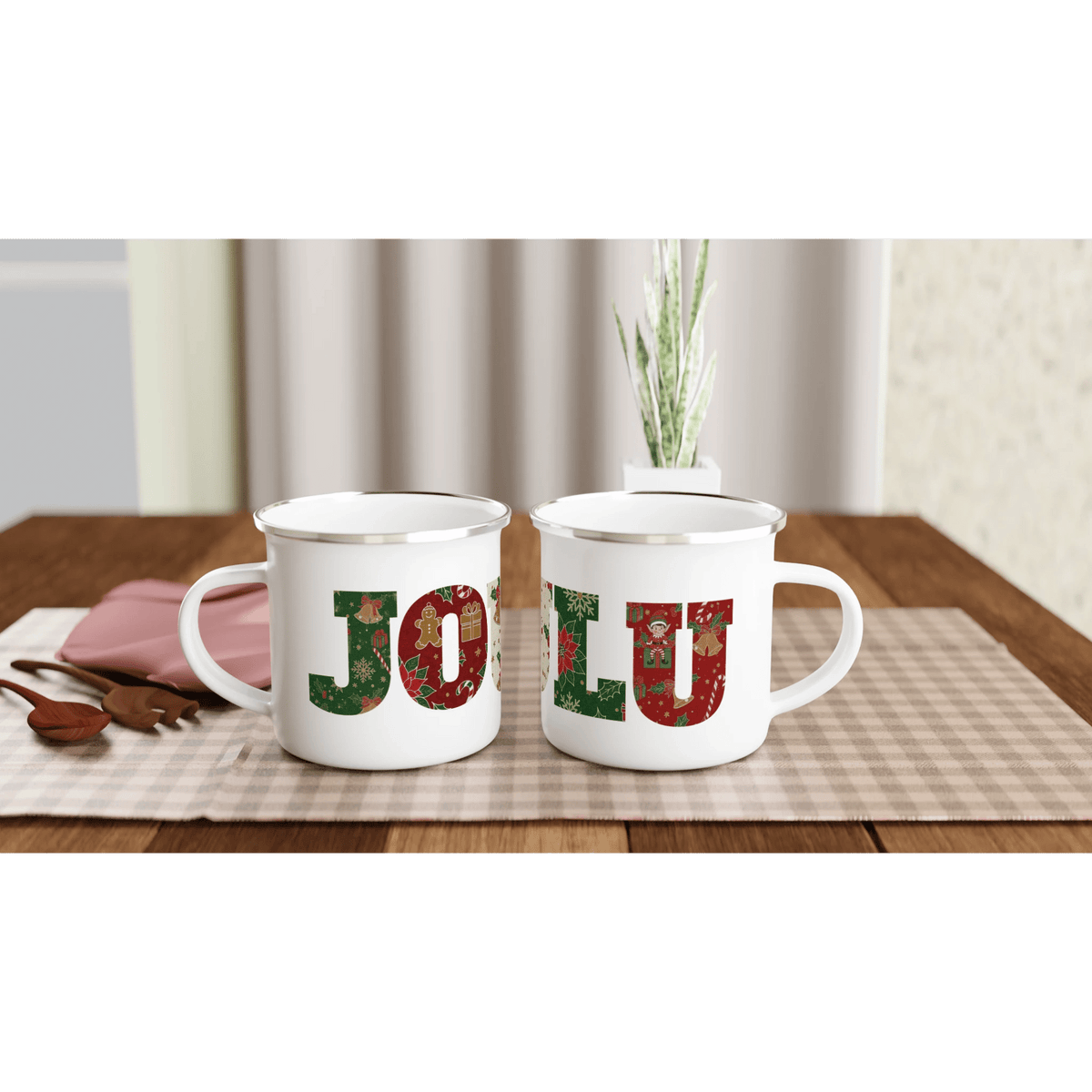 Joulu - Emalimuki 3,5dl - Mun Paita