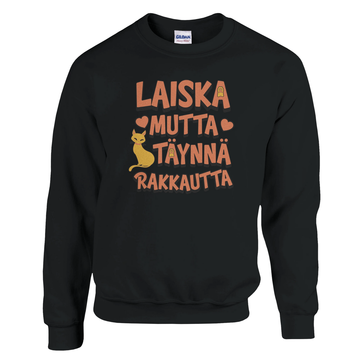 Laiska Mutta Täynnä Rakkautta - Collegepaita - Mun Paita