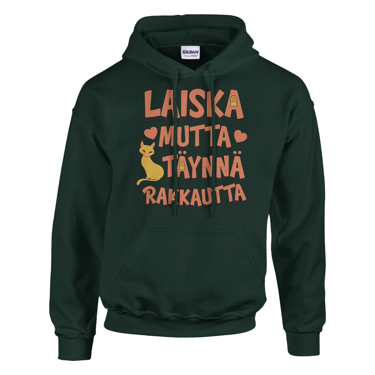 Laiska Mutta Täynnä Rakkautta - Huppari - Mun Paita