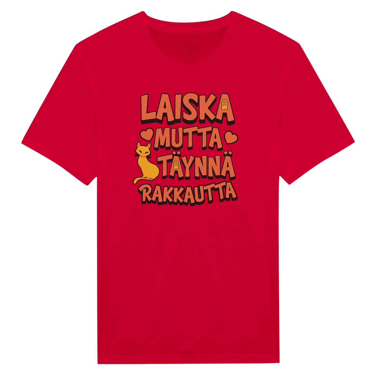 Laiska Mutta Täynnä Rakkautta - Miesten T - paita - Mun Paita