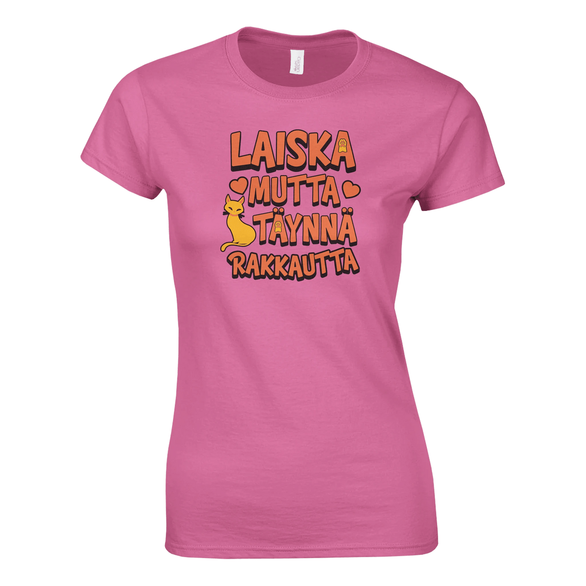 Laiska Mutta Täynnä Rakkautta - Naisten T - paita - Mun Paita
