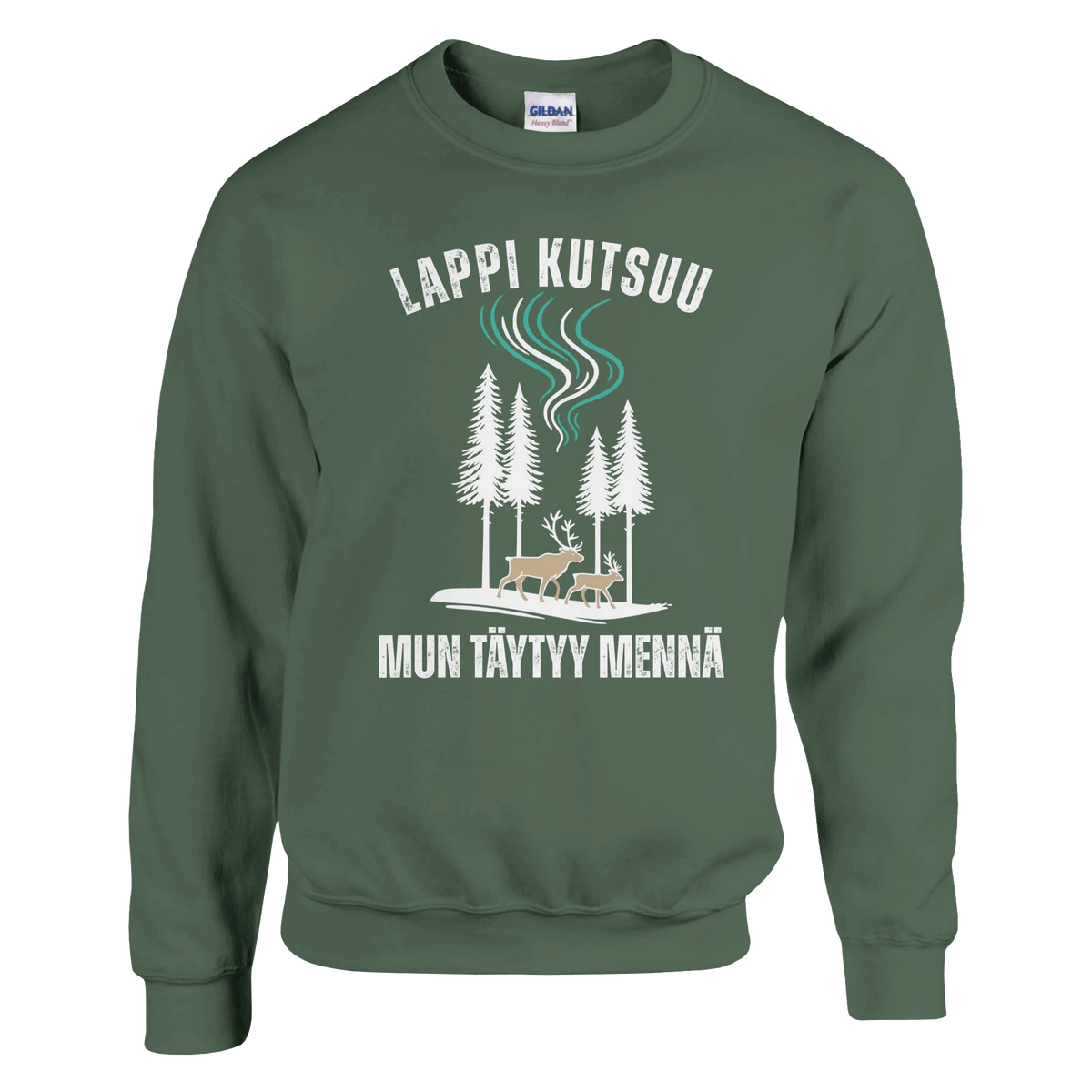 Lappi Kutsuu, Mun Täytyy Mennä - Collegepaita - Mun Paita