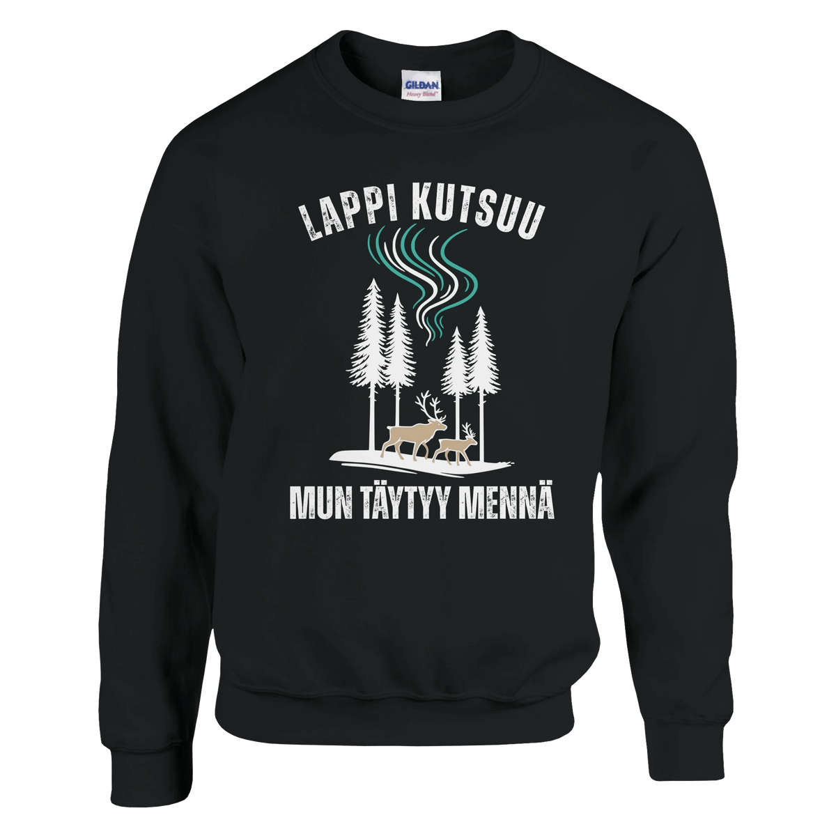 Lappi Kutsuu, Mun Täytyy Mennä - Collegepaita - Mun Paita