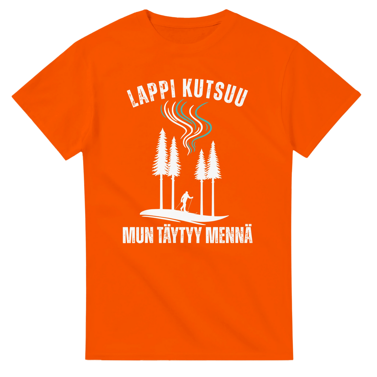 Lappi Kutsuu - Mun Täytyy Mennä - Hiihtäjä - 3XL - 5XL T - paita - Mun Paita