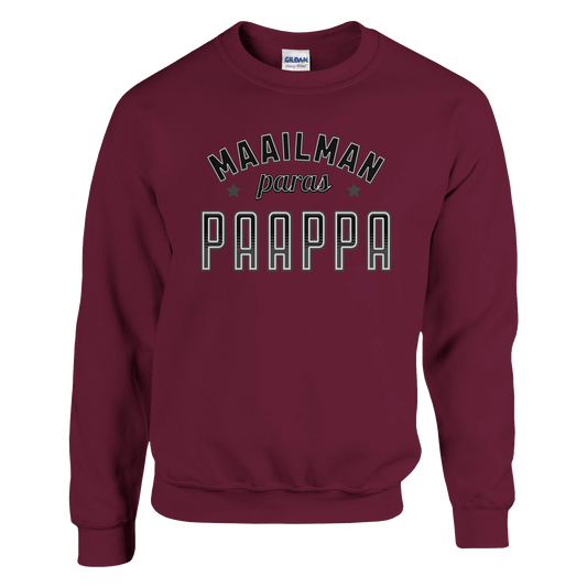 Maailman Paras Paappa - Collegepaita - Mun Paita