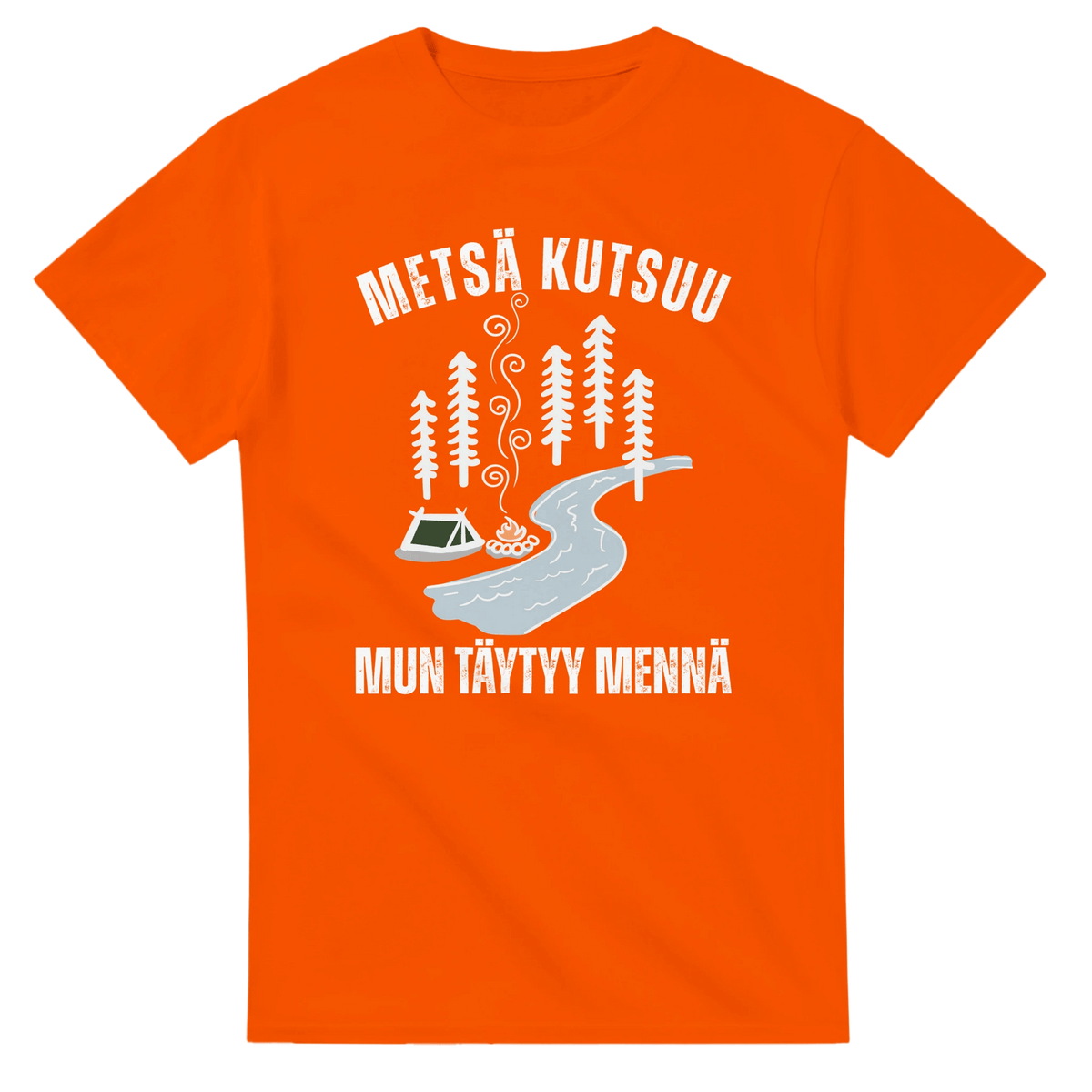 Metsä Kutsuu, Mun Täytyy Mennä - Joki - 3XL - 5XL T - paita - Mun Paita