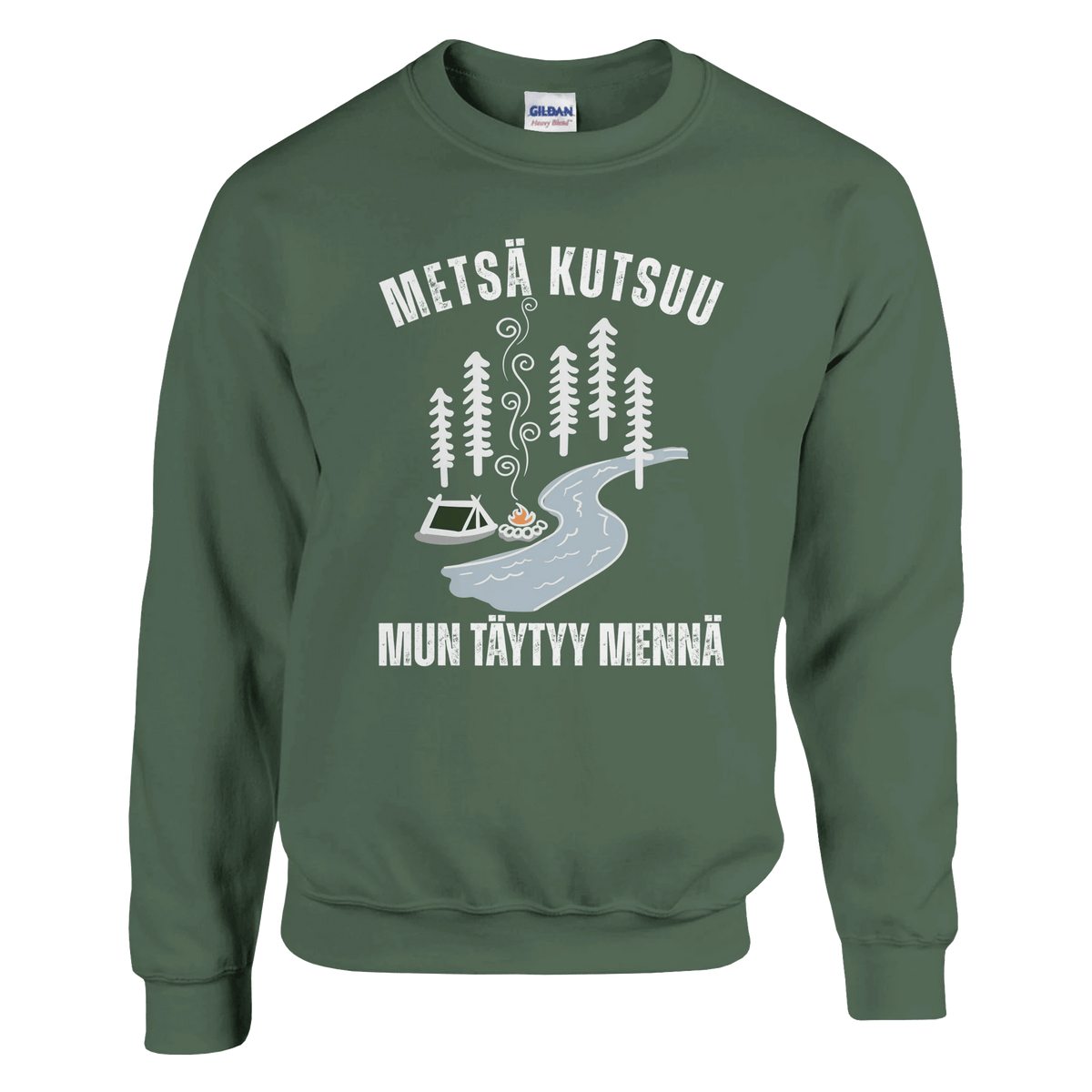 Metsä Kutsuu, Mun Täytyy Mennä - Joki - Collegepaita - Mun Paita