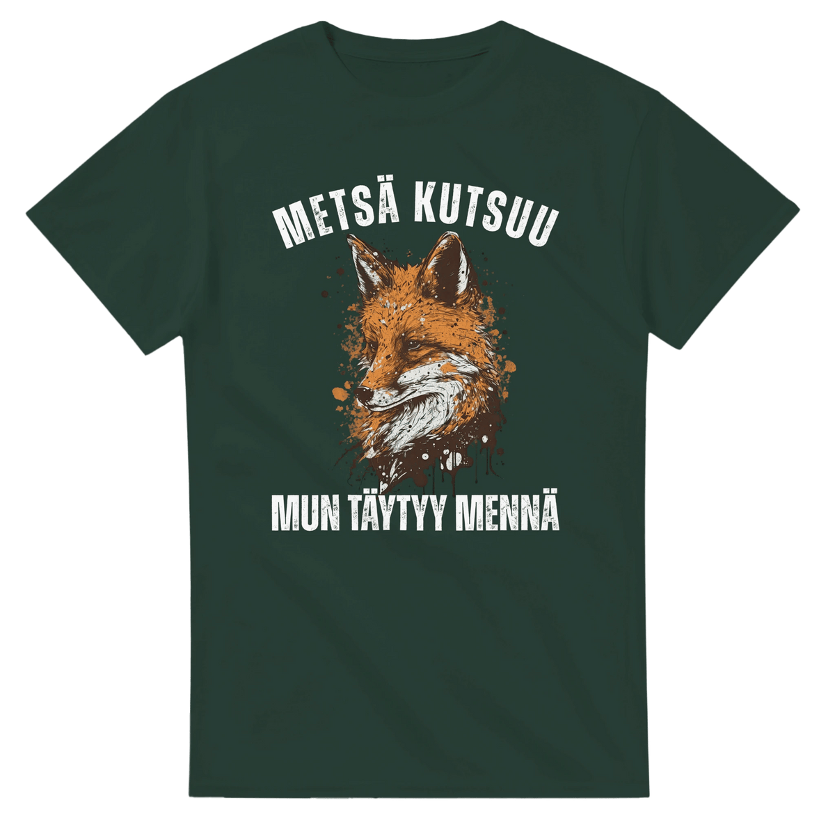 Metsä Kutsuu, Mun Täytyy Mennä - Kettu - 3XL - 5XL T - paita - Mun Paita