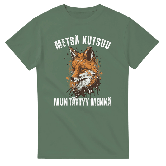 Metsä Kutsuu, Mun Täytyy Mennä - Kettu - 3XL - 5XL T - paita - Mun Paita