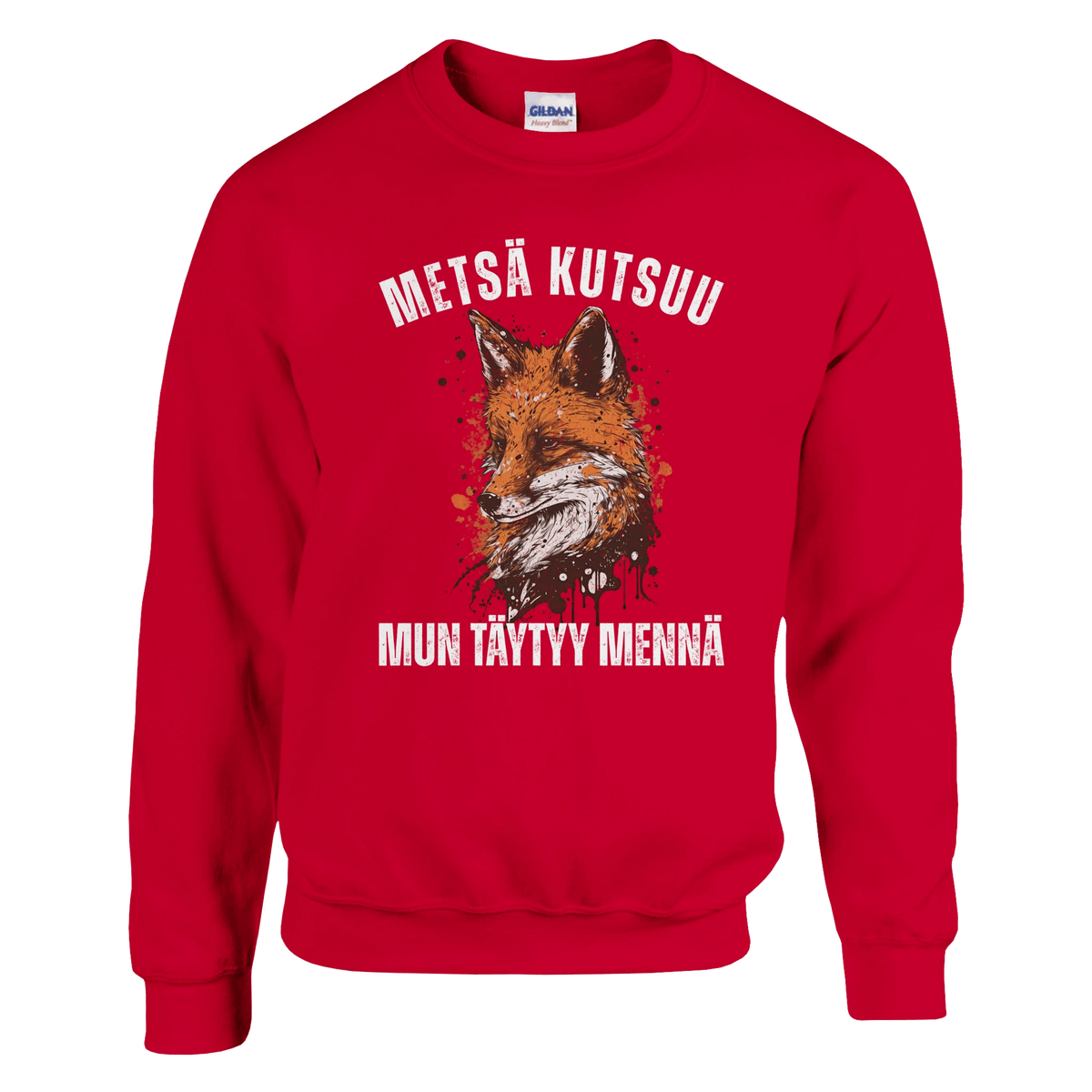 Metsä Kutsuu, Mun Täytyy Mennä - Kettu - Collegepaita - Mun Paita