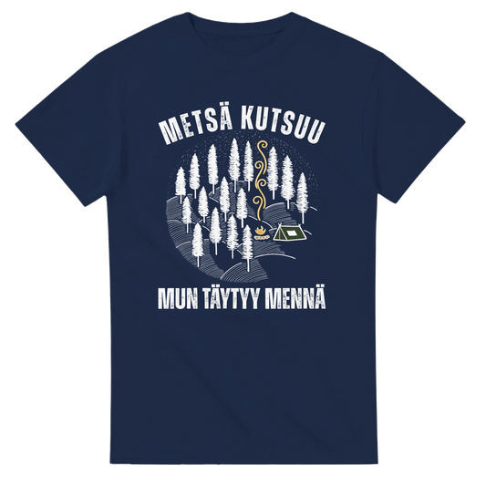 Metsä Kutsuu, Mun Täytyy Mennä - Metsä - 3XL - 5XL T - paita - Mun Paita