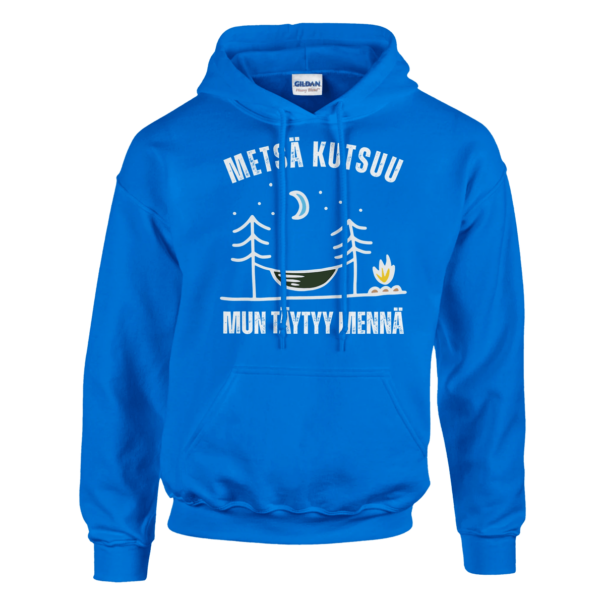 Metsä Kutsuu, Mun Täytyy Mennä - Riippumatto - Huppari - Mun Paita