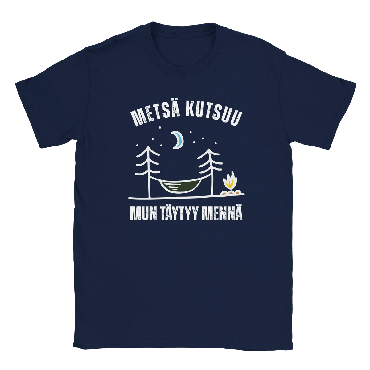 Metsä Kutsuu, Mun Täytyy Mennä - Riippumatto - Miesten T - paita - Mun Paita