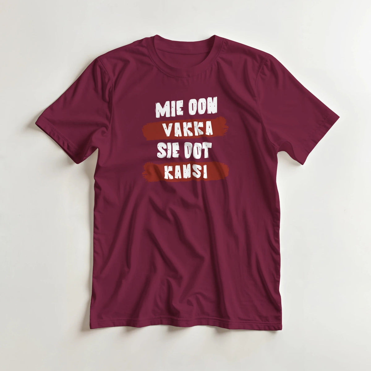 Mie Oon Vakka - Sie Oot Kansi - 3XL - 5XL T - paita - Mun Paita