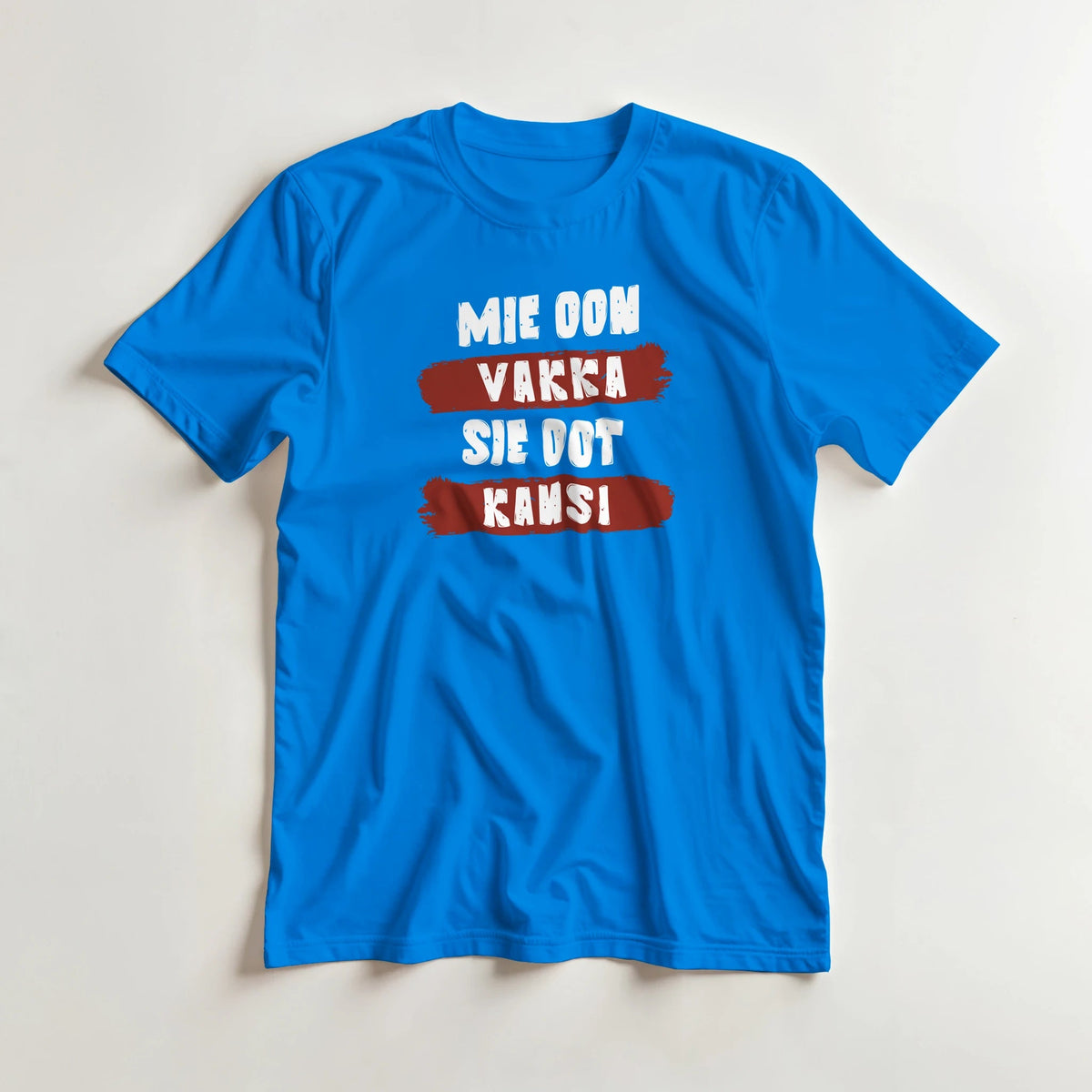 Mie Oon Vakka - Sie Oot Kansi - 3XL - 5XL T - paita - Mun Paita
