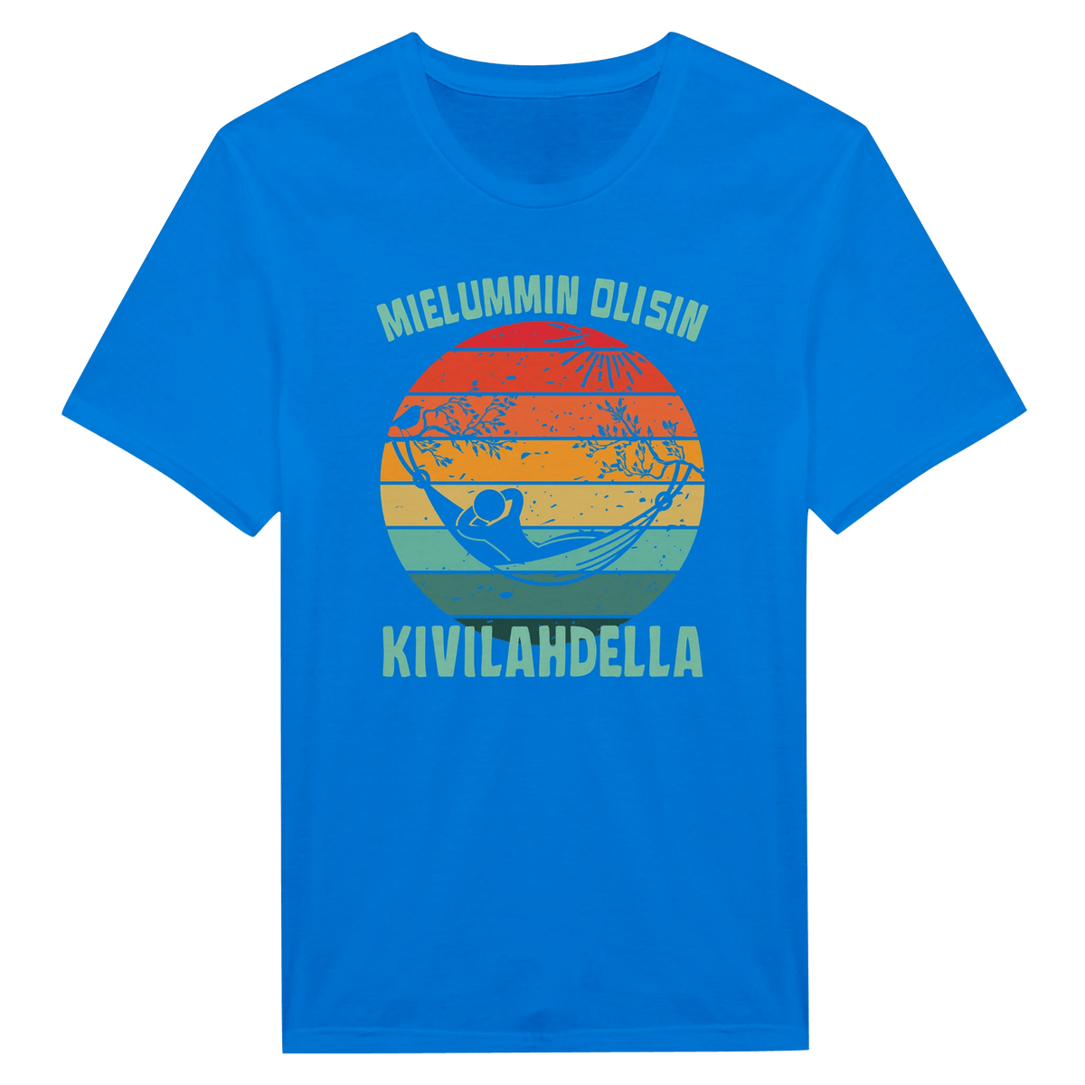Mielummin Olisin Kivilahdella - Miesten T - paita - Mun Paita