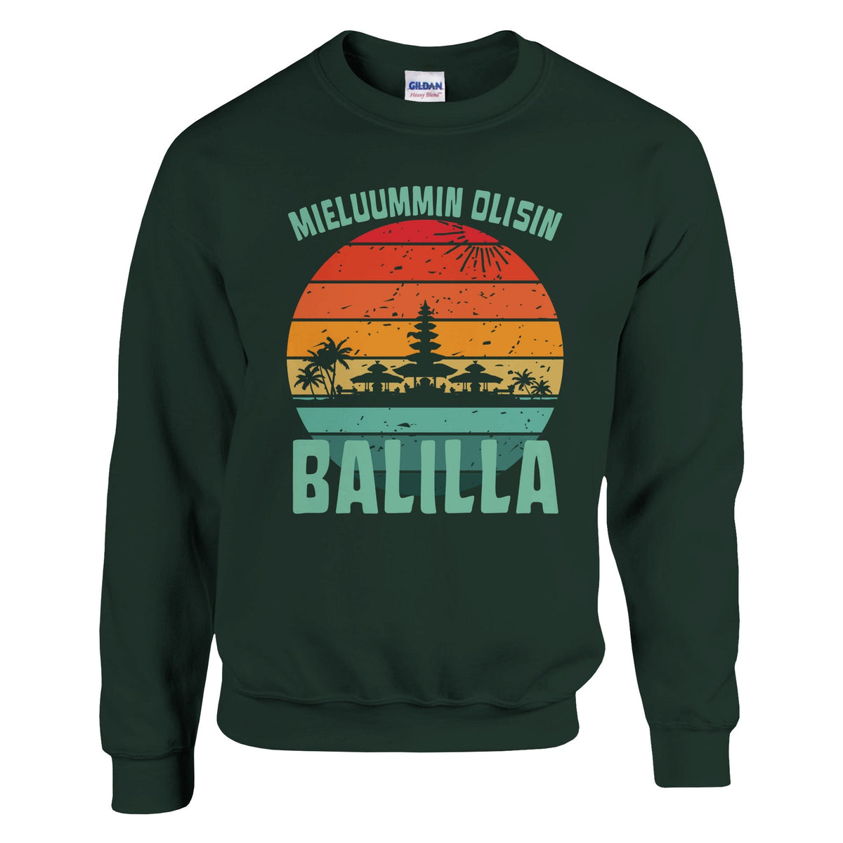 Mieluummin Olisin Balilla v.1 - Collegepaita - Mun Paita