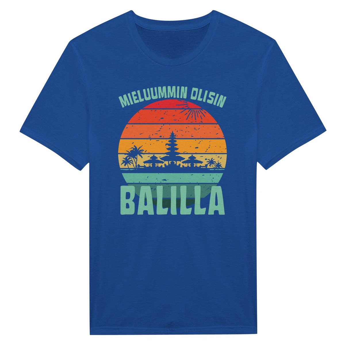Mieluummin Olisin Balilla v.1 - Miesten T - paita - Mun Paita