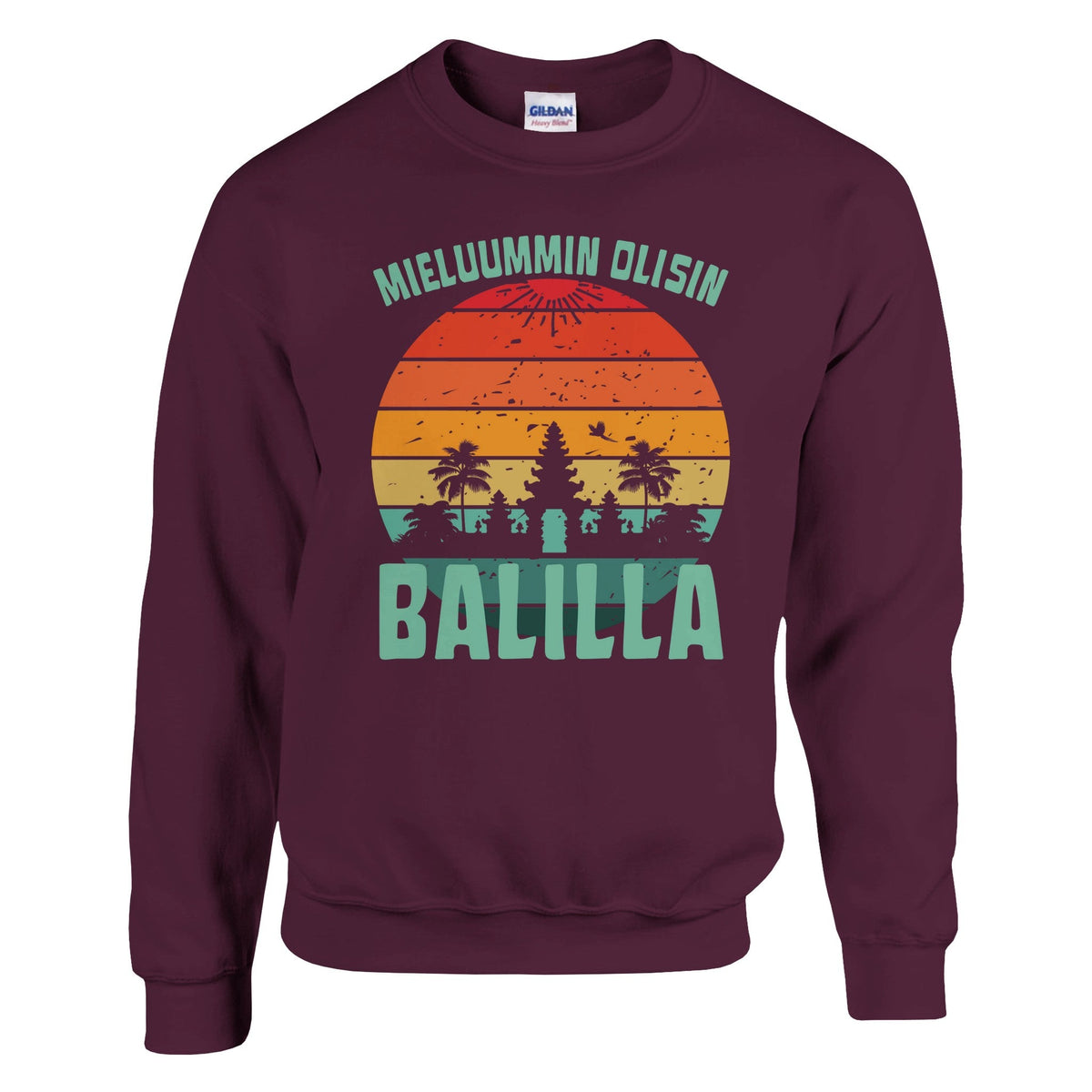 Mieluummin Olisin Balilla v.2 - Collegepaita - Mun Paita