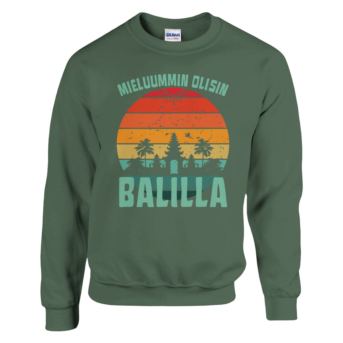 Mieluummin Olisin Balilla v.2 - Collegepaita - Mun Paita