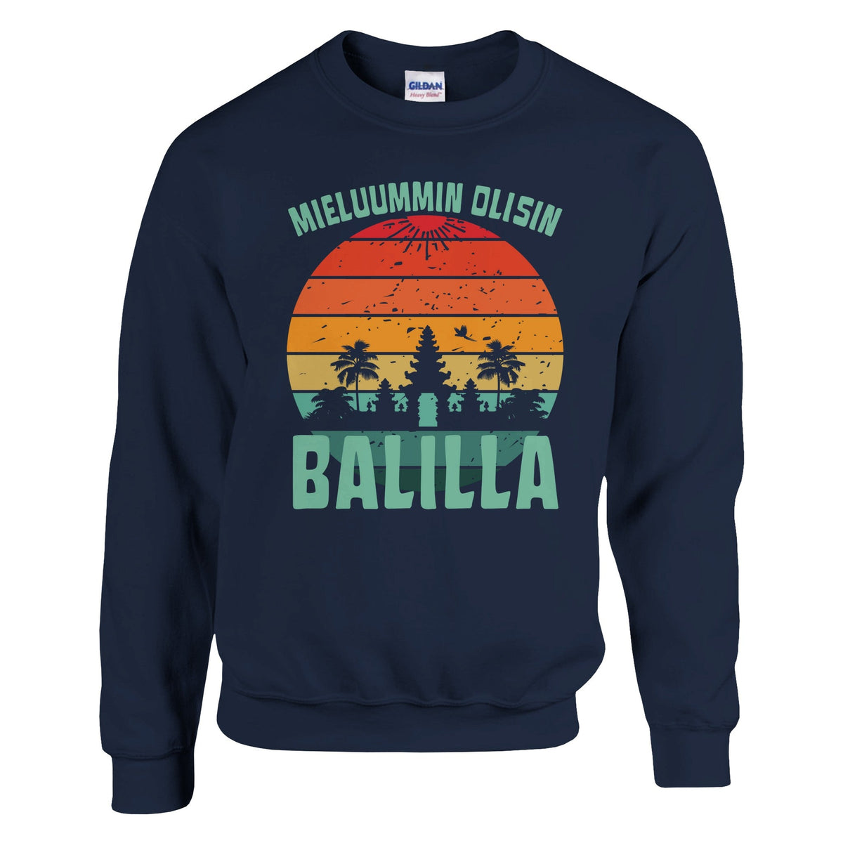 Mieluummin Olisin Balilla v.2 - Collegepaita - Mun Paita