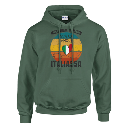 Mieluummin Olisin Italiassa - Huppari - Mun Paita