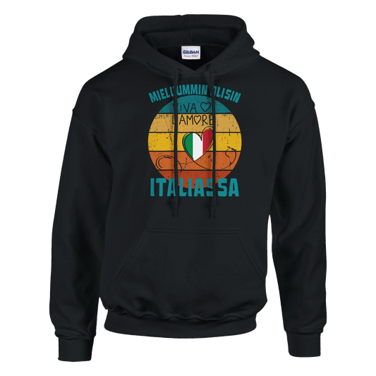 Mieluummin Olisin Italiassa - Huppari - Mun Paita