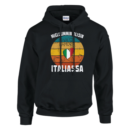 Mieluummin Olisin Italiassa - Huppari - Mun Paita