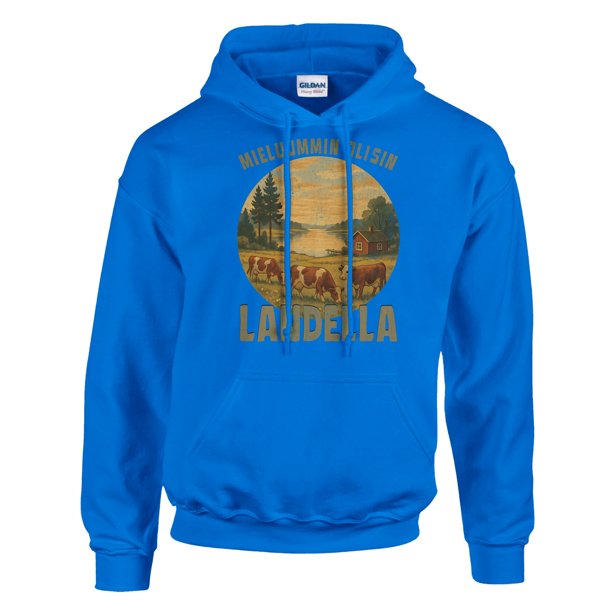 Mieluummin Olisin Landella 2 - Huppari - Mun Paita